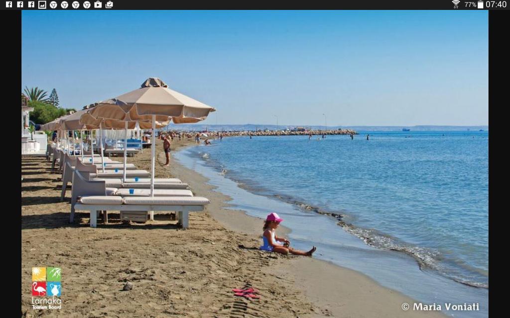 Panikos Beach Apartment I 拉纳卡 外观 照片